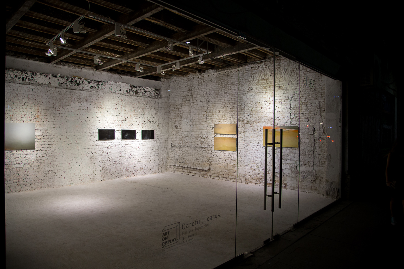 “Careful, Icarus.” KUBE, Bucharest, RO (2016)